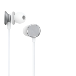 Headphone Mobile Wired Joyroom Metal Jr-Ew03 Silver